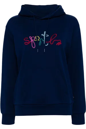 AGNÈS B. Hoodie mit Logo-Stickerei