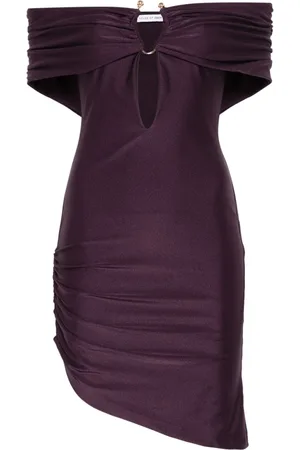 AMEN Minikleid mit Piercing-Detail