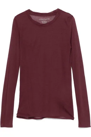 Majestic T-Shirt mit Sheer-Effekt