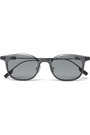 Ermenegildo Zegna Sonnenbrille aus Aluminium