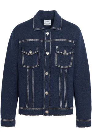 Barrie Gestrickte Jeansjacke