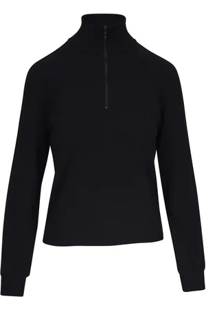 Majestic Sweatshirt mit Reißverschlusskragen