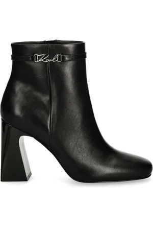 Karl Lagerfeld Stiefeletten mit Logo 90mm