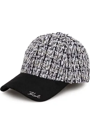 Karl Lagerfeld Bouclé-Baseballkappe