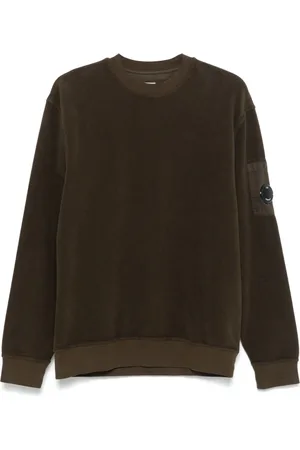 C.P. Company Sweatshirt mit Linsen-Detail