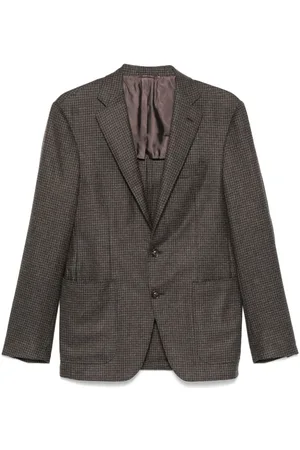 CANALI Sakko mit Hahnentrittmuster