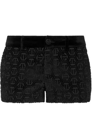 Philipp Plein Kurze Shorts mit Monogrammmuster