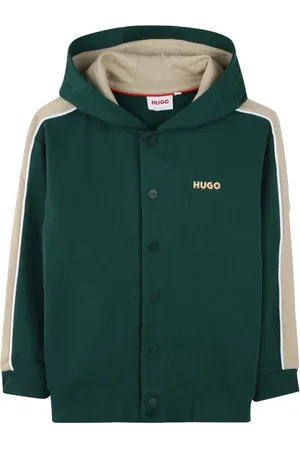 HUGO BOSS Cardigan mit Kapuze