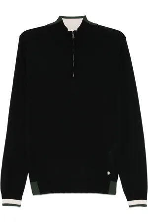 Manuel Ritz Pullover mit Reißverschlusskragen