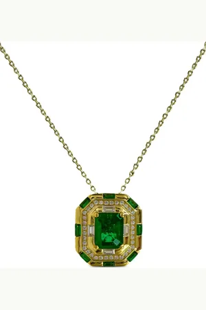 Juwelina Paris Byzantine Octagon Halskette