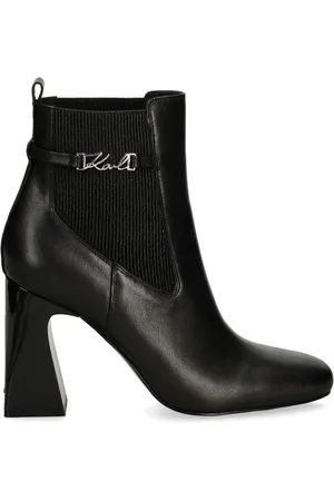 Karl Lagerfeld Stiefeletten mit Logo 90mm