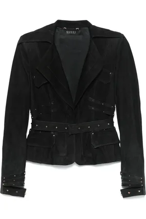 Gucci 2000s Jacke aus Wildleder