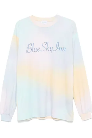 BLUE SKY INN T-Shirt mit Batikmuster