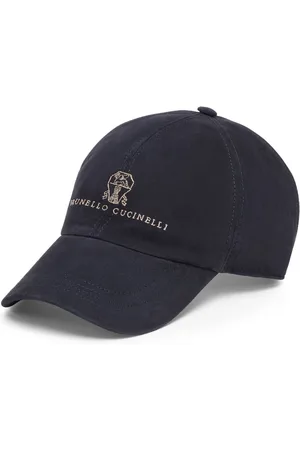Brunello Cucinelli Baseballkappe mit Logo-Stickerei
