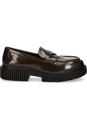 Armani Exchange Loafer aus Lackleder