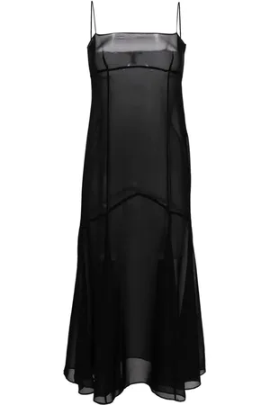 Kiki de Montparnasse Mittellanges Chiffonkleid