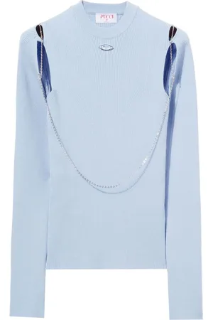 Puccini Pullover mit Zierkette