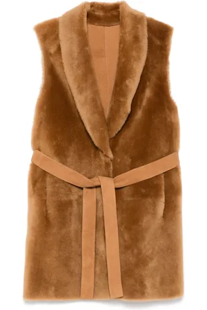 DESA 1972 Ärmelloser Shearling-Mantel