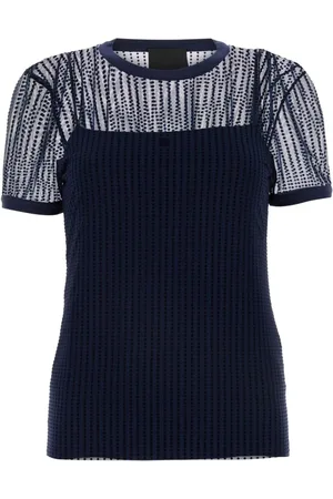 Givenchy Tüll-T-Shirt mit Polka Dots