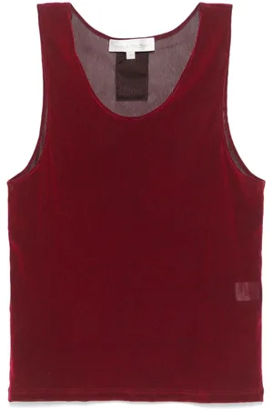 Ludovic De Saint Sernin Trägershirt aus Samt