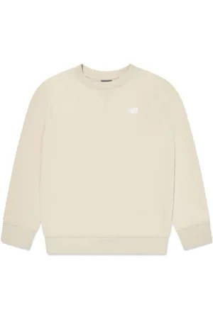 New Balance Gebürsteter Pullover mit Logo-Print