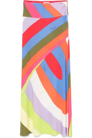 Puccini Maxirock mit Print