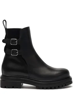 Scarosso Stiefeletten aus Leder
