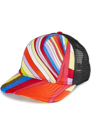 Puccini Mesh-Baseballkappe mit Iride-Print