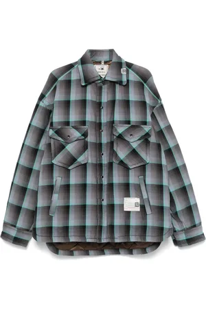 Maison Mihara Yasuhiro Karierte Jacke