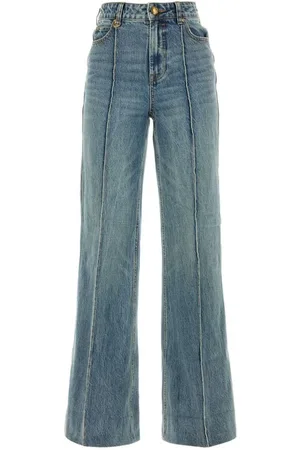 ZIMMERMANN Illustration Wide-Leg-Jeans