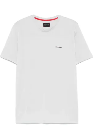 Kiton T-Shirt mit Logo-Stickerei