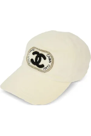 CHANEL 1990-2000s Baseballkappe mit CC-Motiv