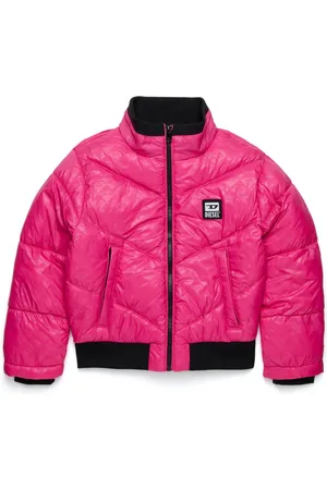 Diesel Gefütterte Bomberjacke mit Logo