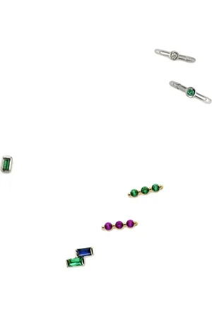 Lark & Berry 14kt Colorful Connoisseur Goldohrringe