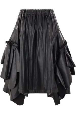 Comme des Garçons Midirock mit Faltendetail