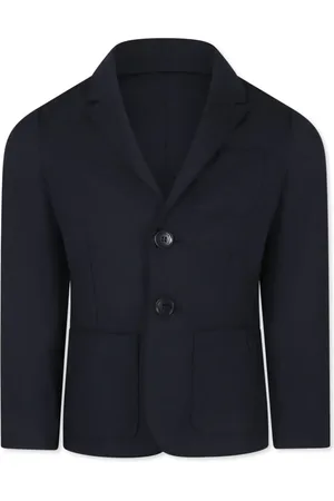 Emporio Armani Sakko mit Logo-Stickerei