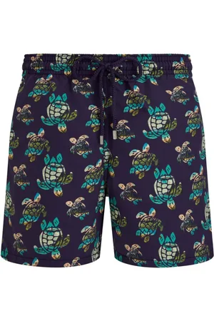 Vilebrequin Landscape Turtles Badeshorts