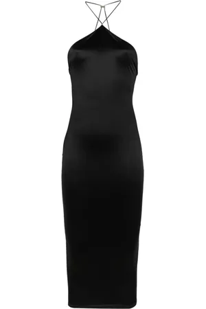 MAISON CLOSE Rückenfreies Midikleid