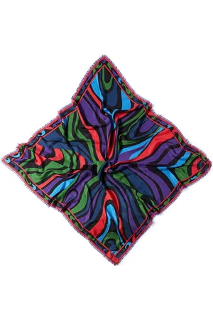 Puccini Großer Schal mit Marmo-Print