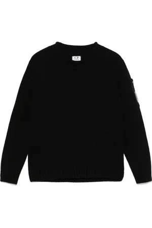 C.P. Company Pullover mit Lens-Detail