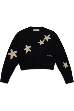 Marni Intarsien-Pullover mit Sternen