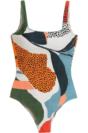 Lygia & Nanny Hapuna Badeanzug mit abstraktem Print