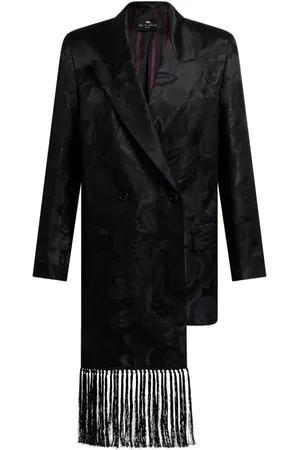Etro Jacquard-Blazer mit Fransen