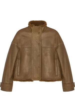 YVES SALOMON Jacke mit Shearling-Futter