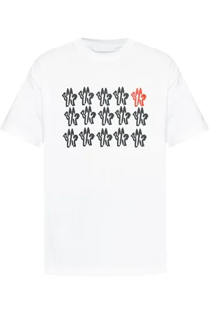 Moncler T-Shirt mit Logo-Print
