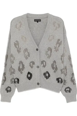 Izaak Azanei Cardigan mit Kettenriemen