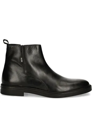 HUGO BOSS Knöchelhohe Lederstiefel