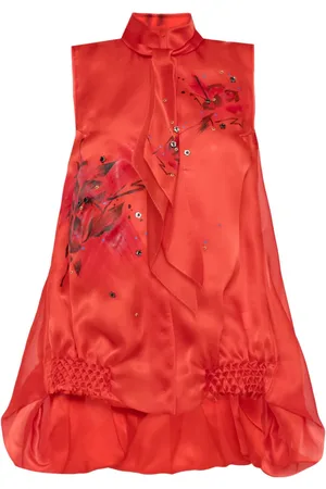 SHIATZY CHEN Top mit Blumen-Print