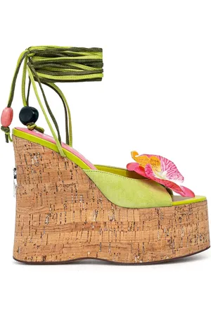 Naked Wolfe Sunflower Sandalen aus Wildleder 140mm