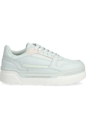 EA7 Sneakers mit Kontrasteinsätzen